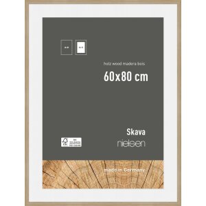 Nielsen Wooden Picture Frame Skava oak 60x80 cm with...