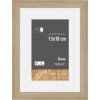 Nielsen Wooden Picture Frame Skava oak 13x18 cm with passepartout 9x13 cm