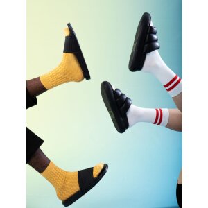 EatMySocks double pack of crew socks Spicy Noodles