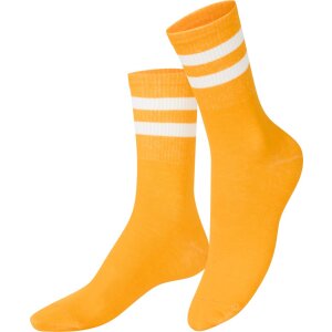 EatMySocks double pack of crew socks Ketchup & Mustard