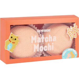 EatMySocks double pack short and long sock Mochi Mango