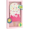 EatMySocks Crew Socks Frozen Pop Strawberry