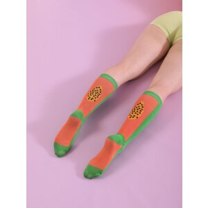 EatMySocks long socks Juicy Papaya