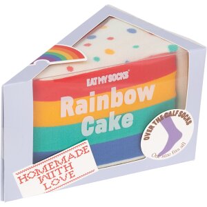 EatMySocks long socks Rainbow Cake