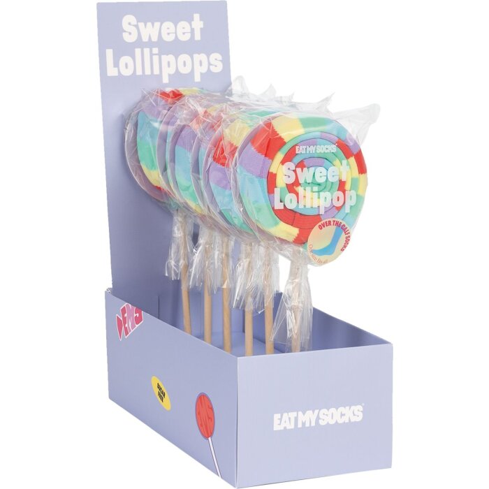 EatMySocks Long socks Sweet Lollipop rainbow lollipop socks