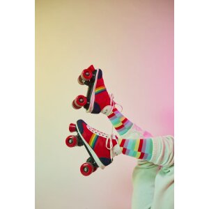 EatMySocks Long socks Sweet Lollipop rainbow lollipop socks