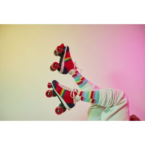 EatMySocks Long socks Sweet Lollipop rainbow lollipop socks