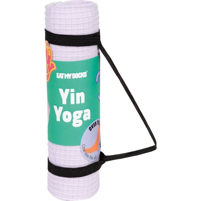 EatMySocks Long Socks Yin Yoga Purple