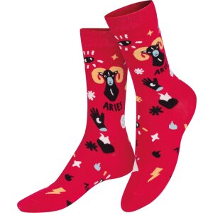 EatMySocks crew socks zodiac sign Aries