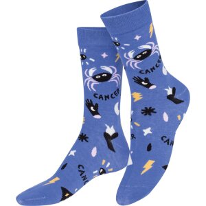 EatMySocks crew socks star sign Cancer