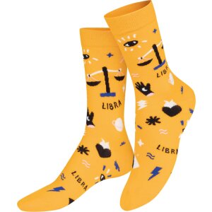 EatMySocks crew socks zodiac sign Libra