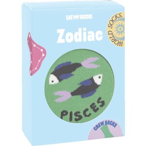 EatMySocks crew socks star sign Pisces