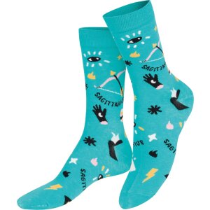 EatMySocks crew socks zodiac sign Sagittarius