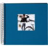 Goldbuch spiral album Bella Vista petrol 20x20 cm 40 black pages