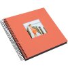 Goldbuch spiral album Bella Vista salmon 20x20 cm 40 black pages