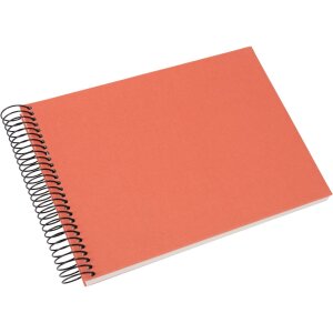 Goldbuch spiral album Bella Vista salmon 24x17 cm 40 white pages