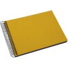 Goldbuch spiral album Bella Vista mustard 24x17 cm 40 black pages