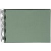 Goldbuch spiral album Bella Vista Artichoke 24x17 cm 40 black pages