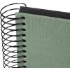 Goldbuch spiral album Bella Vista Artichoke 24x17 cm 40 black pages