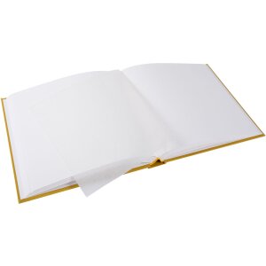 Goldbuch photo album Bella Vista mustard 25x25 cm 60 white pages