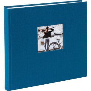 Goldbuch photo album Bella Vista petrol 25x25 cm 60 white...