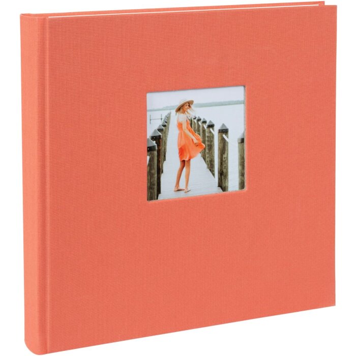 Goldbuch photo album Bella Vista salmon 25x25 cm 60 white pages