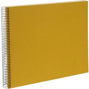 Goldbuch spiral album Bella Vista mustard 34x30 cm 40...