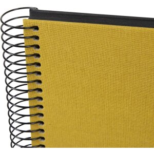 Goldbuch spiral album Bella Vista mustard 35x30 cm 40 black pages