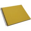 Goldbuch spiral album Bella Vista mustard 35x30 cm 40 black pages