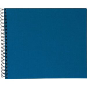 Goldbuch spiral album Bella Vista petrol 35x30 cm 40 black pages