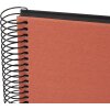 Goldbuch spiral album Bella Vista salmon 35x30 cm 40 black pages