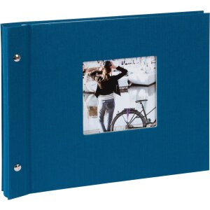 Goldbuch screw-top album Bella Vista petrol 30x25 cm 40...