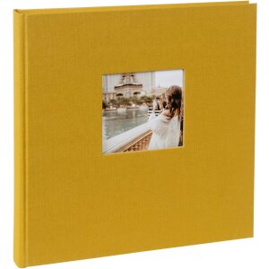 Goldbuch photo album Bella Vista mustard 30x31 cm 60...