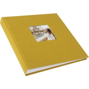 Goldbuch photo album Bella Vista mustard 30x31 cm 60 white pages