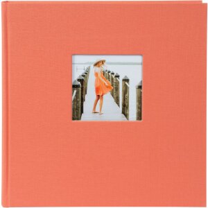 Goldbuch photo album Bella Vista salmon 30x31 cm 60 white pages