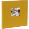 Goldbuch photo album Bella Vista mustard 30x31 cm 60 black pages