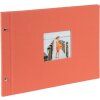 Goldbuch screw-top album Bella Vista salmon 39x31 cm 40 black pages