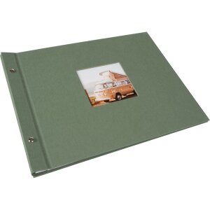 Goldbuch screw-top album Bella Vista artichoke 39x31 cm 40 white pages