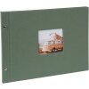 Goldbuch screw-top album Bella Vista artichoke 39x31 cm 40 white pages