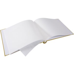 Goldbuch screw-top album Bella Vista mustard 39x31 cm 40 white pages