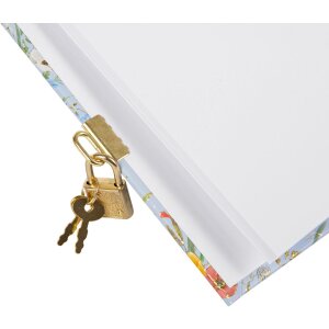 Goldbuch diary Verano light 16,5x16,5 cm 96 white pages