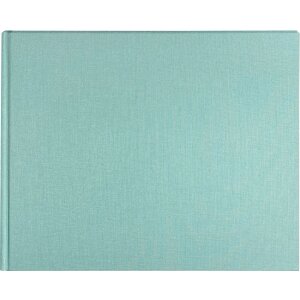 Goldbuch guestbook Bella Vista aqua 25x20 cm 100 white pages