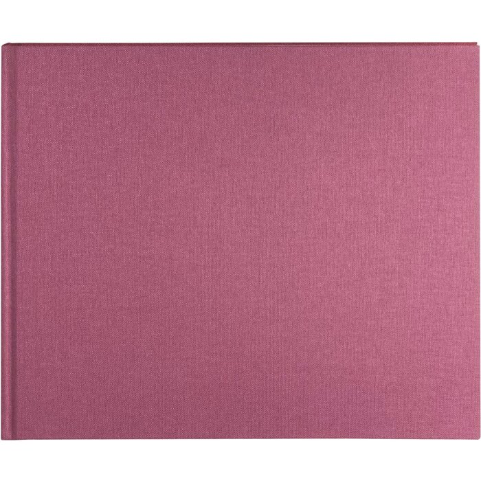 Goldbuch guestbook Bella Vista fuchsia 25x20 cm 100 white pages