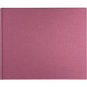 Goldbuch guestbook Bella Vista fuchsia 25x20 cm 100 white...