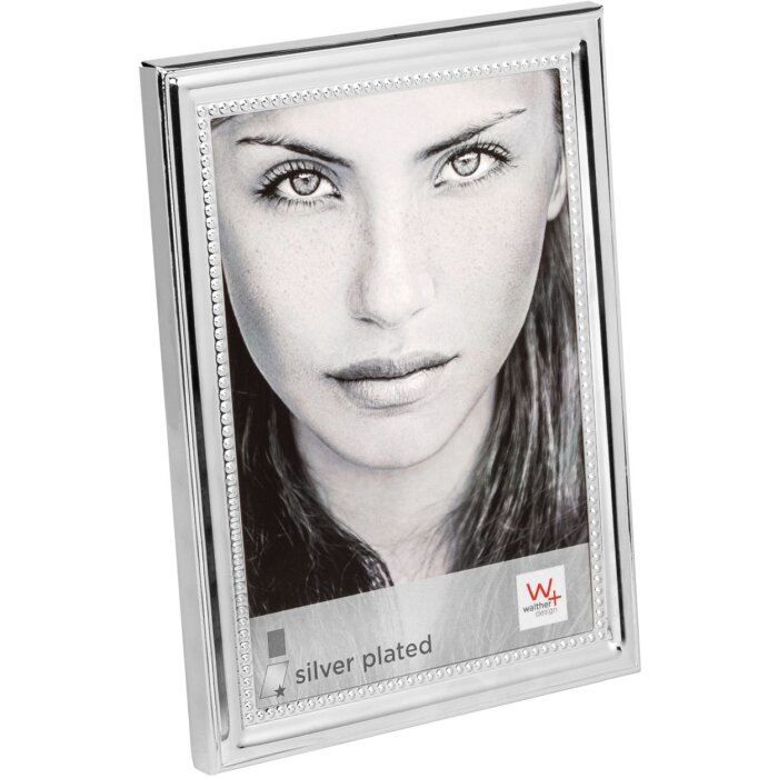 Walther metal portrait frame Elodie 13x18 cm silver