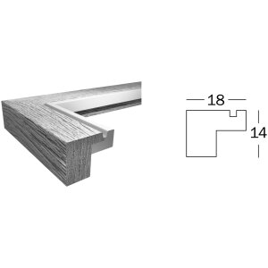 Walther MDF wooden frame Hygge 30x40 cm white