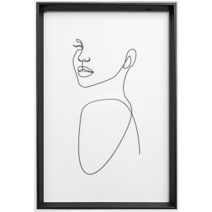 Walther wooden frame Silhouette 20x30 cm black