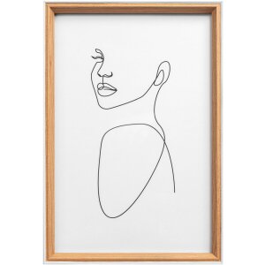 Walther wooden frame Silhouette 20x30 cm beech