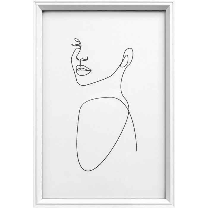 Walther wooden frame Silhouette 20x30 cm white