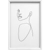 Walther wooden frame Silhouette 20x30 cm white